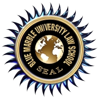 Blue Marble University law School, a separate school of Blue Marble University